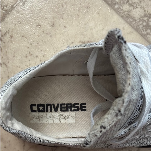 Converse Gray and White Chuck Taylor Sneakers - Picture 2 of 15
